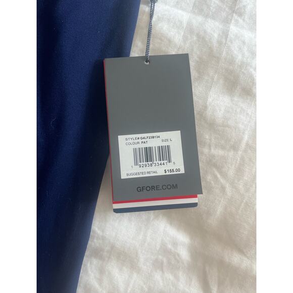 G/Fore Women's Operative High Rise Leggings Stretch Black White Red Size L NWT - Picture 2 of 4